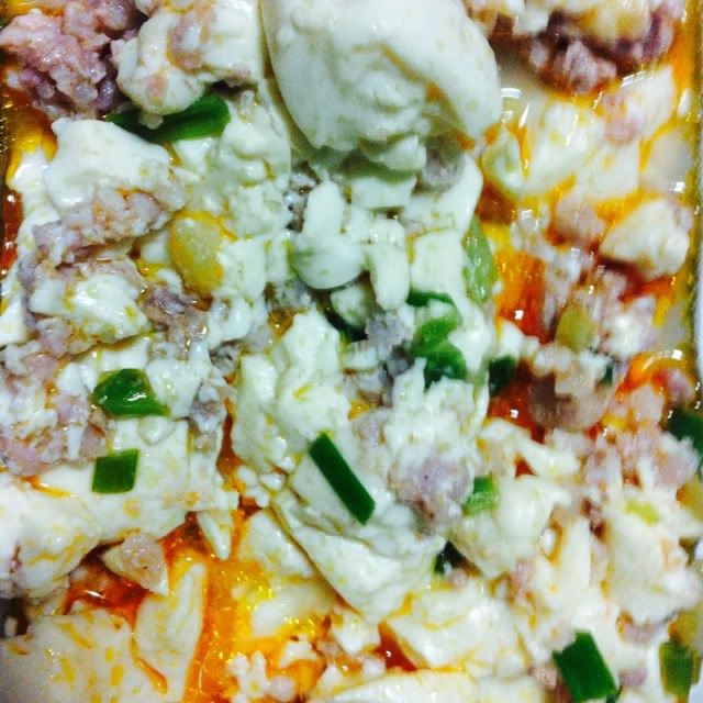 蒸肉糜豆腐 蒸肉糜豆腐