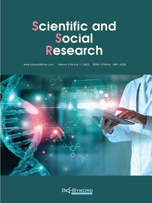 Scientific and Social Research Scientific and Social Research