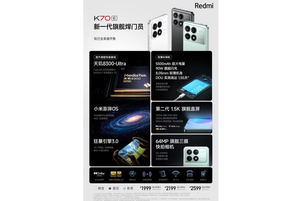 Redmi K70E Redmi K70E
