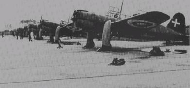 丹麥空軍塗裝的 B 17C