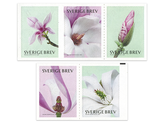 木蘭花(瑞典發行郵票)