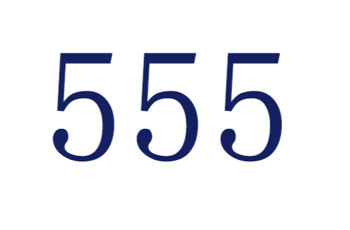 555(阿拉伯數字)