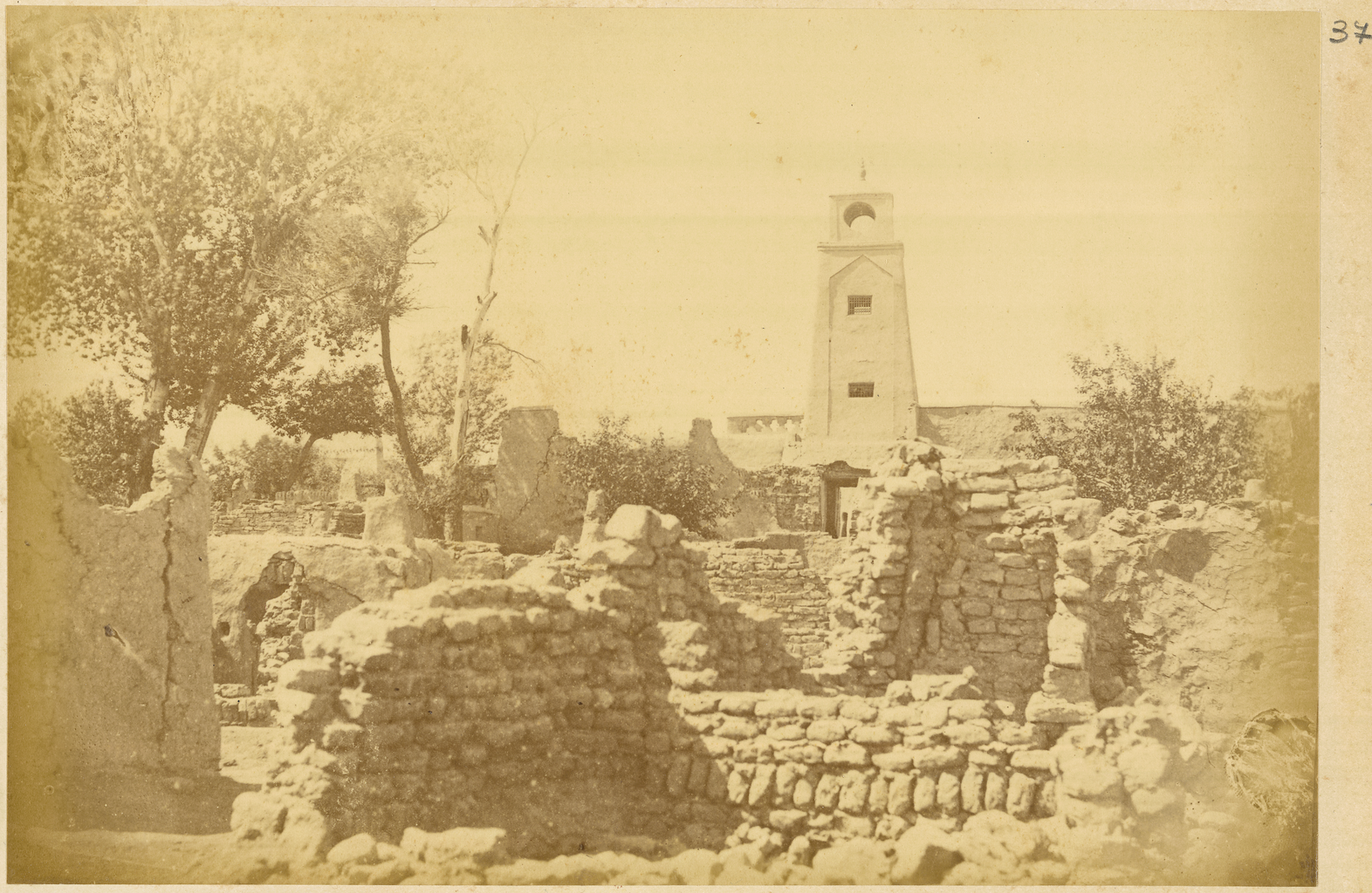 1875年哈密修復後的清真寺