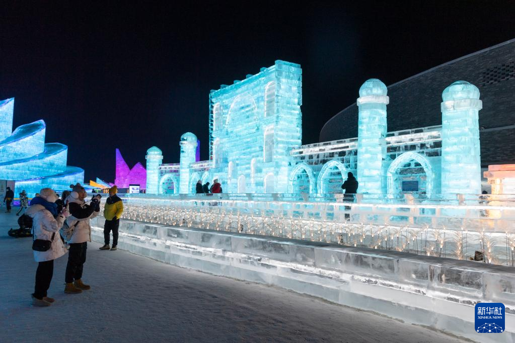 沙漠之心(哈爾濱冰雪大世界園區冰雪景觀)