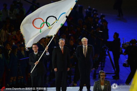 奧林匹克會旗正式交接