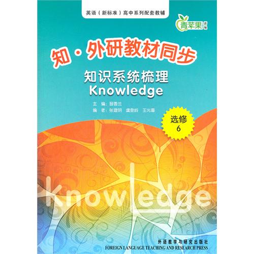 知·外研教材同步知識系統梳理-青蘋果教輔-選修6
