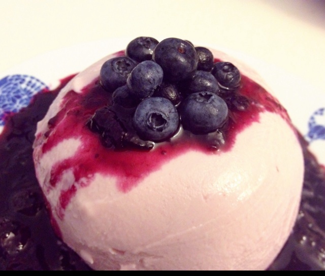 免烤藍莓芝士蛋糕
