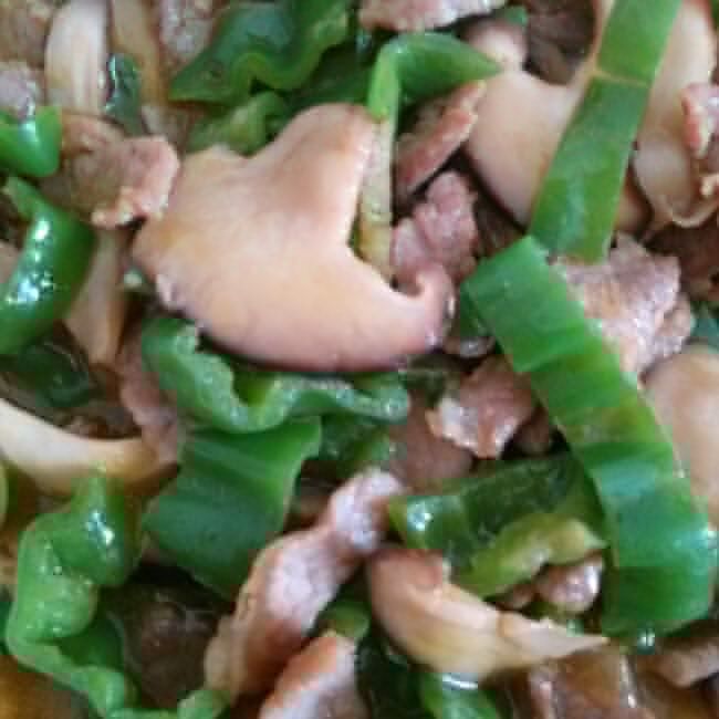 香菇青椒炒肉 香菇青椒炒肉