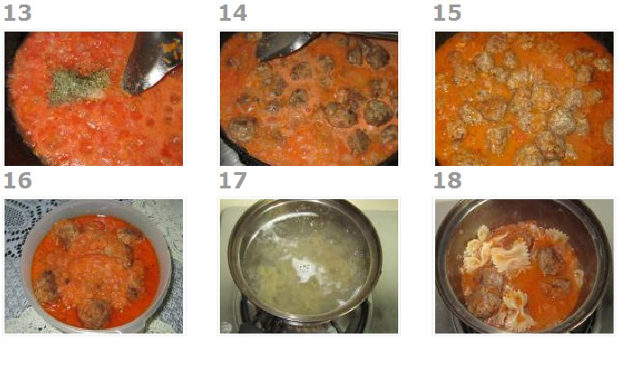 意式肉丸紅醬意面（步驟13-18）