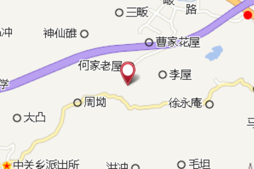大西水嶺 大西水嶺