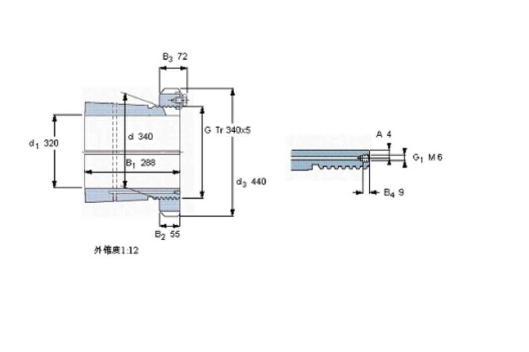 SKF OH3268H軸承 SKF OH3268H軸承