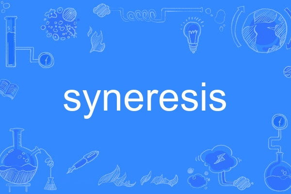 syneresis syneresis