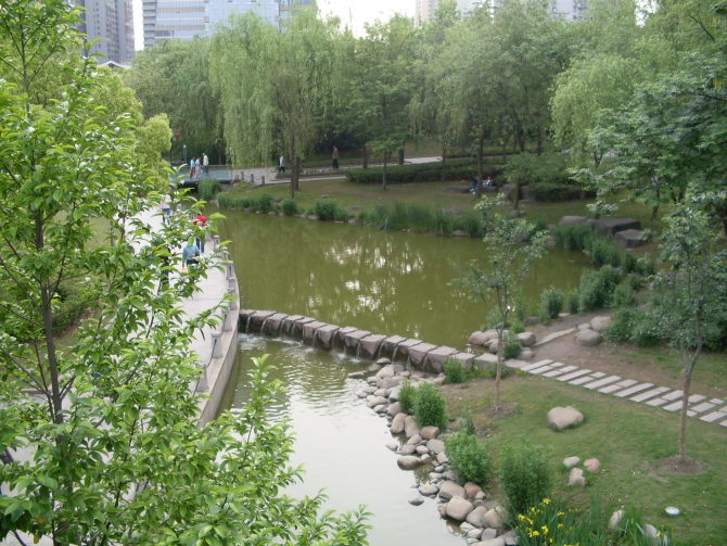 徐家匯公園景色