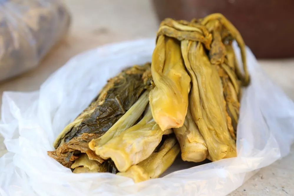 石扇鹹菜 石扇鹹菜