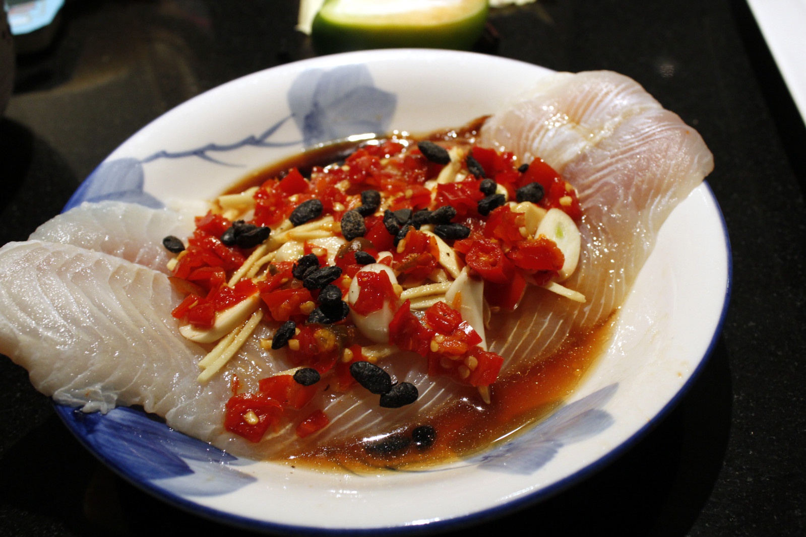 湘菜豆豉剁椒蒸魚