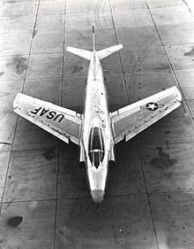 第二架F-93的上視圖
