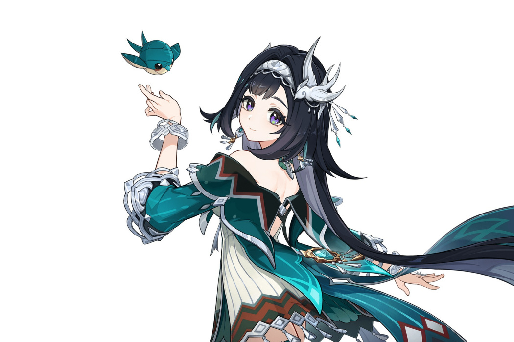 藍硯(遊戲《原神》中的4星風系角色) 藍硯(遊戲《原神》中的4星風系角色)