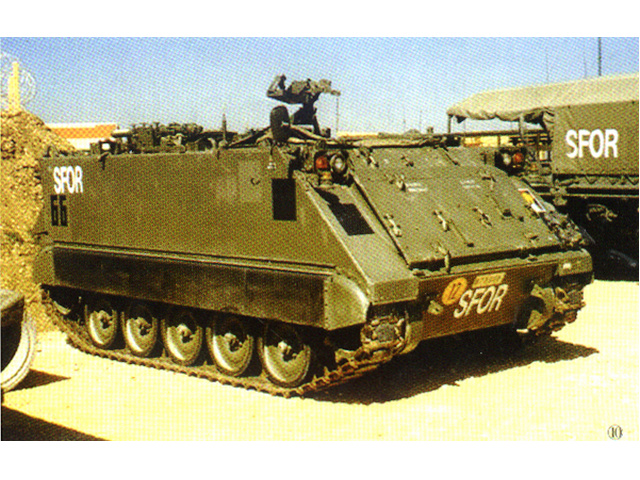 M113A3裝甲車增掛複合裝甲