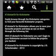 Kickstarter的網站 Kickstarter的網站