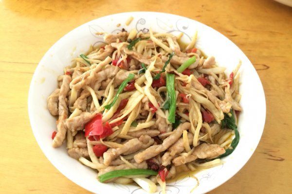 筍姜肉絲 筍姜肉絲