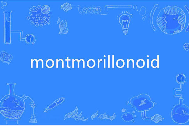 montmorillonoid montmorillonoid
