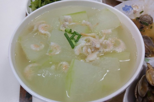 小蝦冬瓜湯 小蝦冬瓜湯