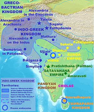 諸希臘化王國都位於青藏高原的邊緣地區