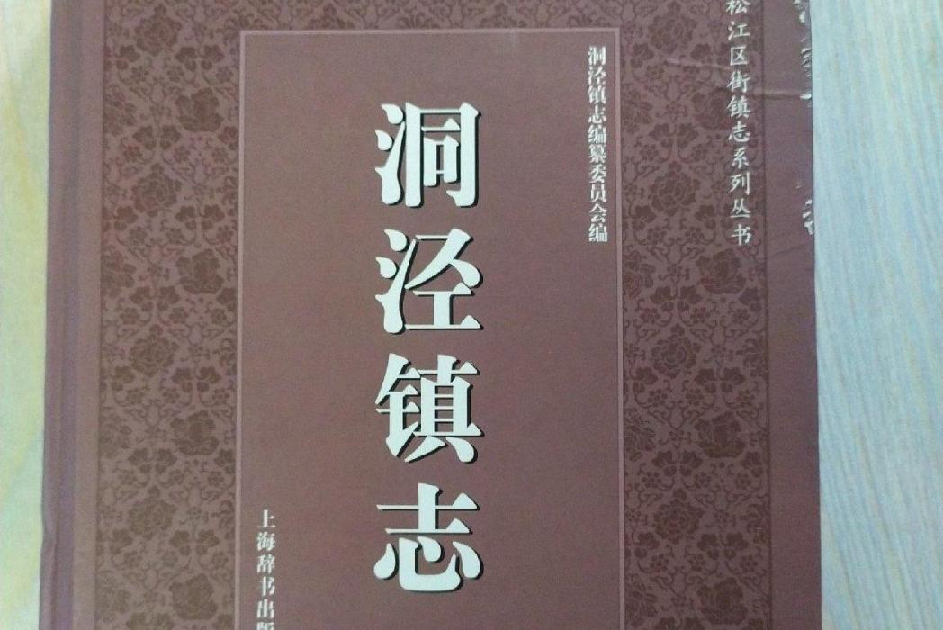 洞涇鎮志 洞涇鎮志