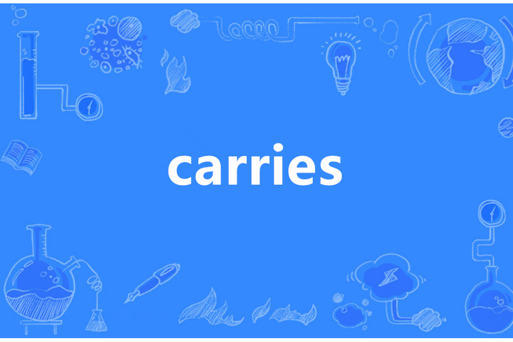 Carries(英語單詞) Carries(英語單詞)