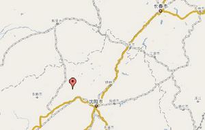 大柳屯鎮在遼寧省的地理位置