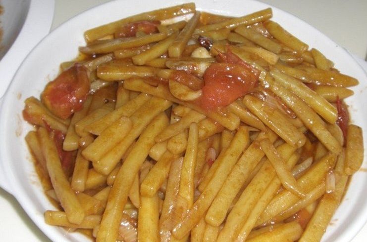 扒土豆條 扒土豆條