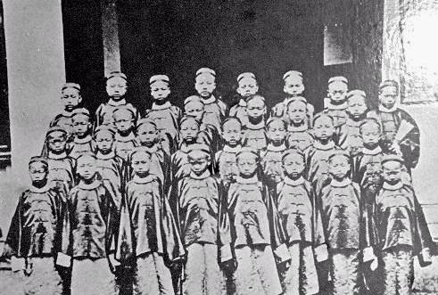 1872年中國第一批留學生合影
