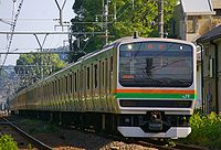 在JR東日本轄下路段運用之E231系電車