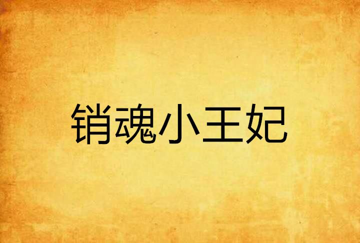 銷魂小王妃 銷魂小王妃