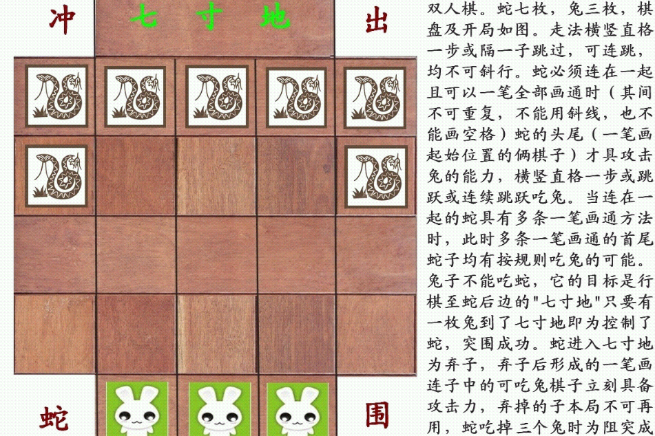 衝出蛇圍棋 衝出蛇圍棋