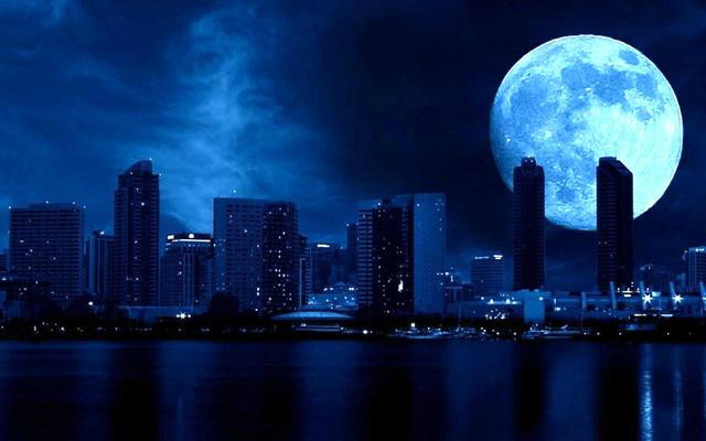藍色月亮(一種罕見的天象)