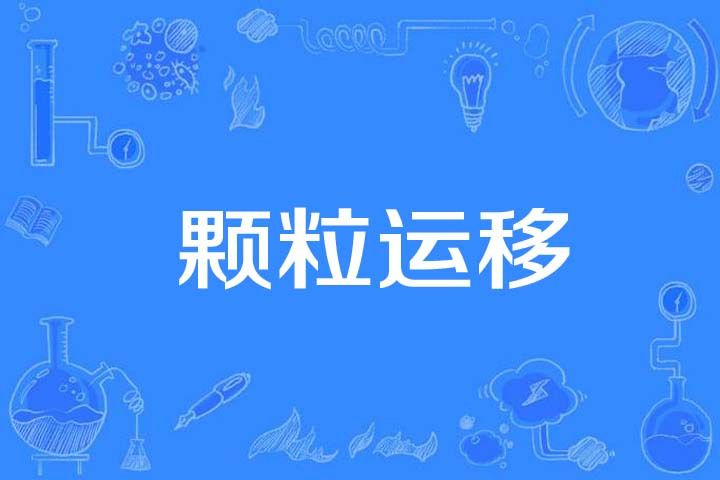 顆粒運移 顆粒運移