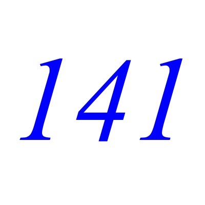 141(自然數之一)