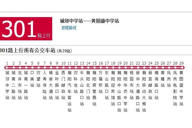 汕頭公交301路 汕頭公交301路