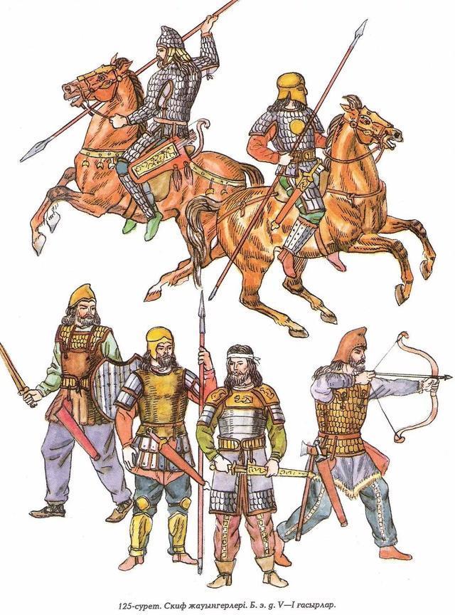斯基泰人的中亞軍隊對印度人有很大優勢