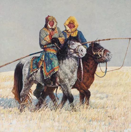 烏珠穆沁牧馬人