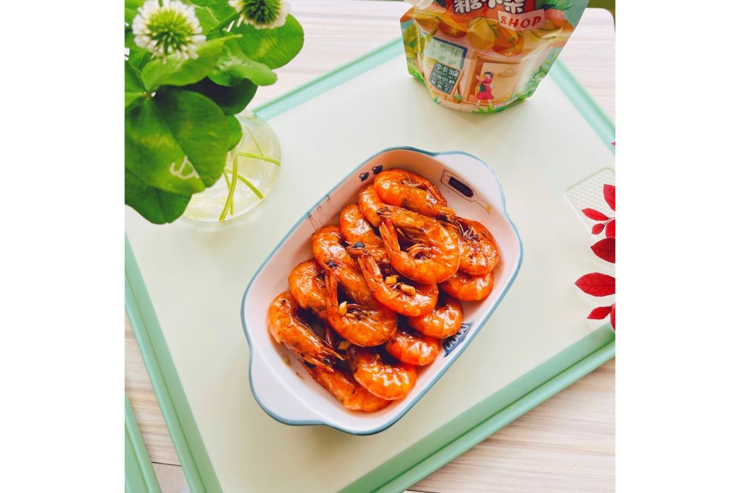 蚝油鮮蝦 蚝油鮮蝦