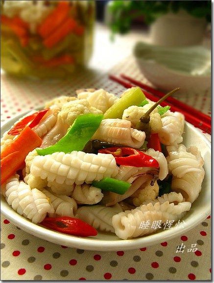 泡菜魷魚