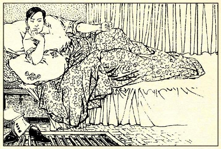 《東方》中的人物陸希榮在連環畫中的形象