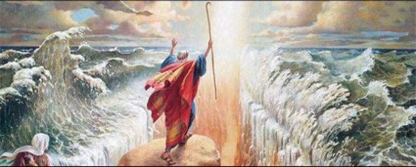 摩西分開紅海