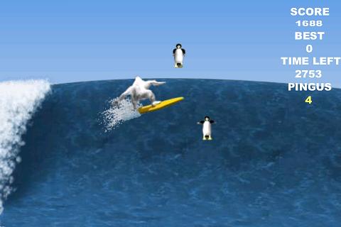 企鵝衝浪 企鵝衝浪