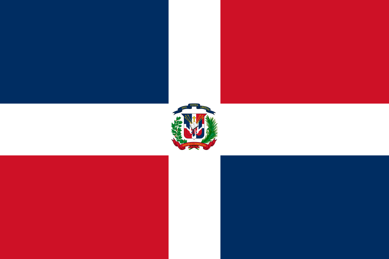 多米尼加共和國國旗(多米尼加國旗)