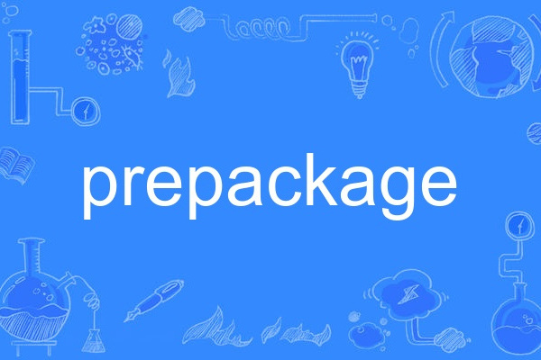 prepackage prepackage