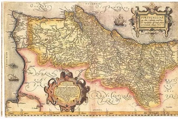 16世紀的葡萄牙本土地圖