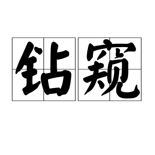 鑽窺 鑽窺
